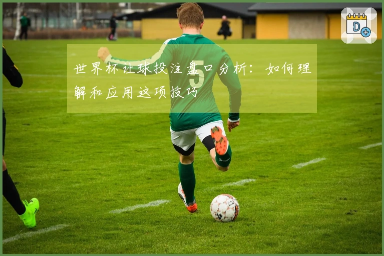 世界杯让球投注盘口分析：如何理解和应用这项技巧